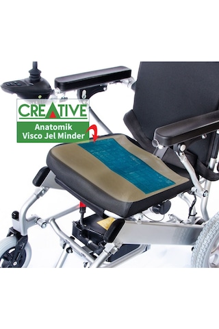 Creative Cr6012 Lityum Pilli Akülü Tekerlekli Sandalye