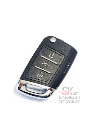 Volkswagen Uyumlu Tipli Sonradan Yapma Keydiy Kd Anahtar Kabı Kumanda Kabı Oto Anahtarlık