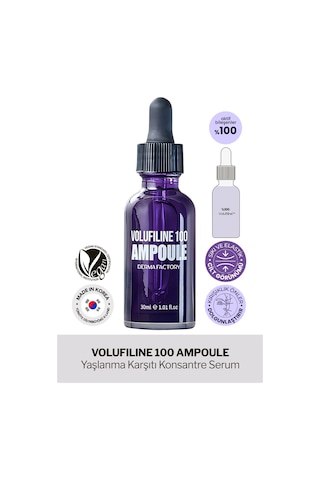 Derma Factory Volufilin İçeren Dolgunlaştırıcı, Konsantre Serum Derma Factory Volufilin 100