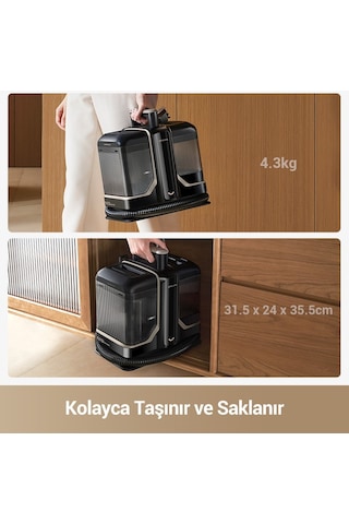 Dreame N10 Halı Yıkama Makinesi - Siyah
