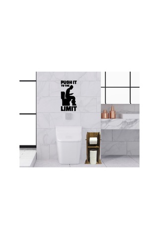 Bk Home Doğal Masif Ahşap Tuvalet Kağıtlığı Ve Konsept Banyo Duvar Dekoru-7