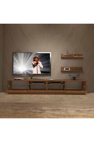 Decoraktiv Trendstyle 220r Mdf Tv Ünitesi Tv Sehpası Ceviz