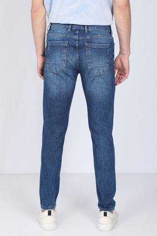 Banny Jeans Erkek Mavi Straight Fit Jean Pantolon