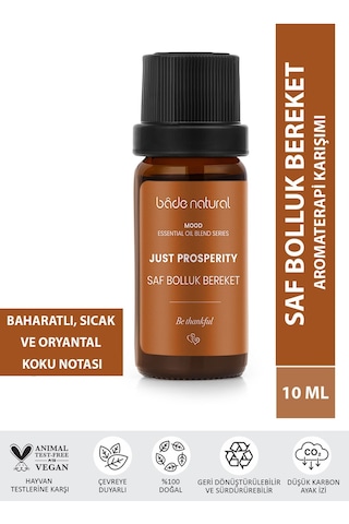 Bade Natural Saf Bolluk Bereket Aromaterapi Karışımı 10 ML