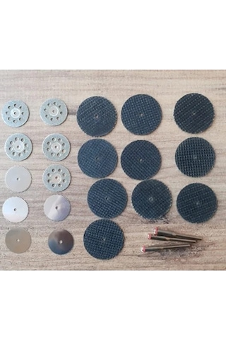 Mini Grinder Vız Vız Için Kesici Aksesuar Seti Ahşap Metal Plasti