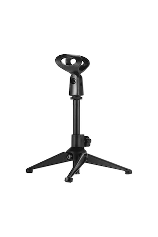 Xiyyadms Mikrofon Tutucu İle Çok Fonksiyonlu Katlanabilir Mini Masaüstü Tripod - Hafif, Taşınabilir Ve Açısı Ayarlanabilir - Podcast, Canlı Yayın, Toplantı İçin