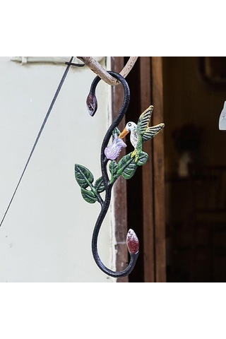 Homyl Balkon Bahçe Duvarı İçin Ağır Hizmet Hook Dekoratif