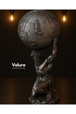 Atlas Biblo & Heykel & Büst & Figür