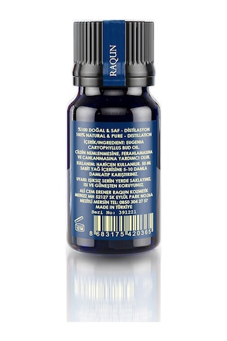 Raqun Aromaterapı Karanfil Uçucu Yağı 10 Ml Karışık