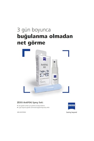 Zeıss Antifog Buğu Önleyici Sprey Seti