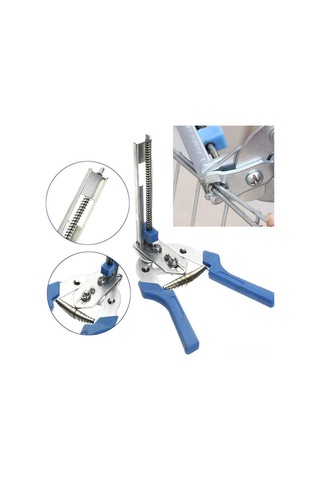 Konesam Kırmızı Kafes Tamir Aleti M Tipi Çivi Kırıcı - 165mm, 143g - Tavuk/koyun Kafesi İçin Pratik Kanca