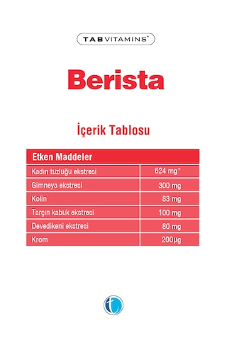 Tabvitamins Berista 30 Tablet