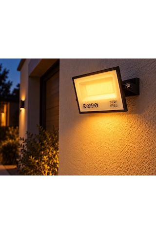 1 Adet Noas Yl70 0036 30w Ultra Slim Led Projektör Amber