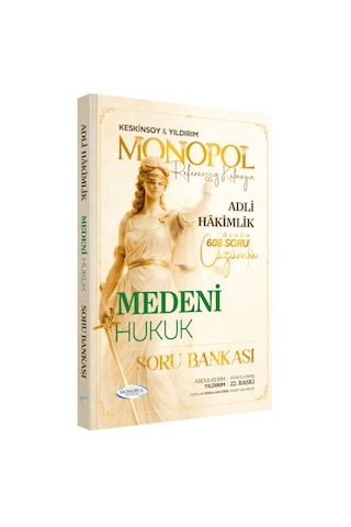 Hakimlik Medeni Hukuk Soru Bankası 22. Baskı Monopol Yayınları