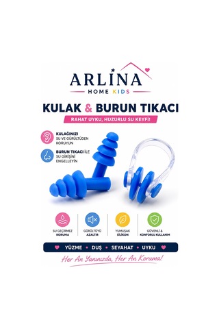 2'li Kulak & Burun Tıkacı