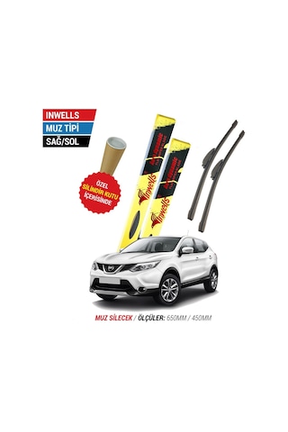 Nissan Qashqai İnwells Muz Silecek Takımı 2014-2021 N11.2882