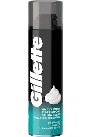 Gillette Hassas Tıraş Köpüğü 200 ML