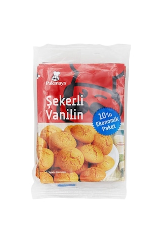 Pakmaya Kabartma Tozu - Vanilya - Instant Maya 12 Li Karma Paket