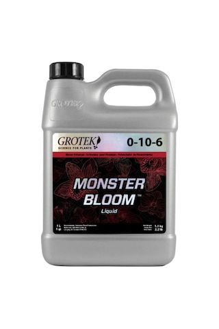 Grotek Monster Bloom Likit 1 Litre Bitki Çiçek Arttırıcı 1 L