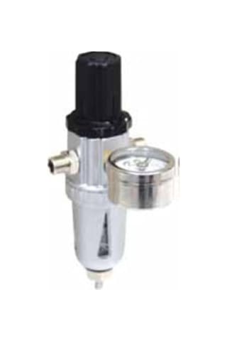 Airbrush-city Küçük Basınç Düşürücü 755 11 Darbeye Karşı Dayanıklı Metal Gövde