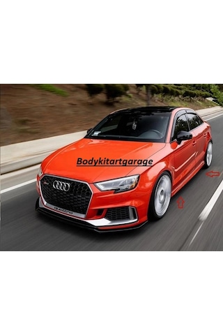 Audi A3 Sedan 2013-2020 Uyumlu St Marşpiyel Takımı-boyasız