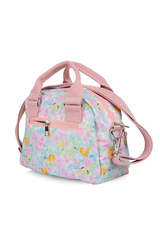 Kore Tarzı Çanta Crossbody, Desenli Kadın Omuz Çantası