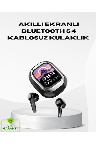 Akıllı Ekranlı Kablosuz Kulaklık Gürültü Engelleme Ve Hd Ses Deneyimi Diğer