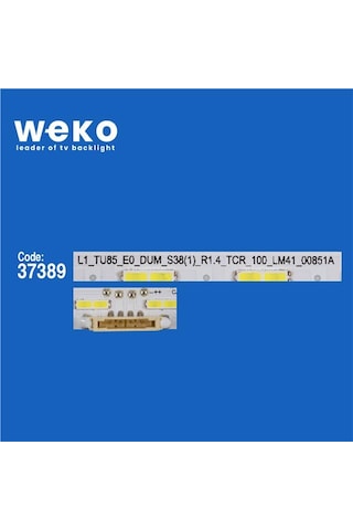 Samsung Uyumlu  Ua50tu8500uxzn 50'' 2 Adet Tv Led Bar Tvnizin İçindeki Led Barla Aynısı Olduğunu Görmeden Almayınız. Led Bar Ürünlerinde Paket Açıldığında İade Kabul Edilmemektedir.