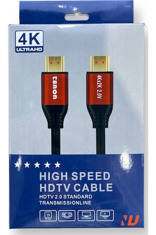Tenon 4k Hdmı Kablo 2.0 Hızlı 3d Altın Uçlu - 1,5 metre