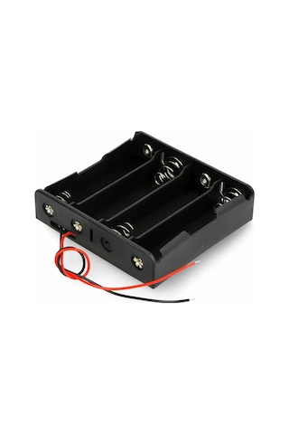18650 4lü Pil Kutusu Seri 4 Adet 14.8V Seri Lityum Lion Batarya Yuvası