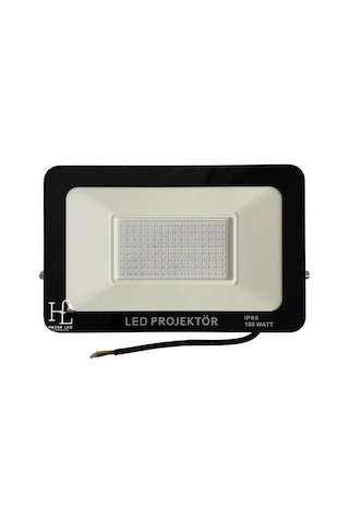 220 Volt 100 Watt Tablet Projektör Uv Ultraviyole Smd Led Projektör Black Light