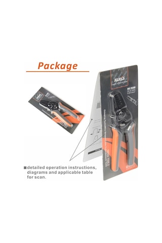 Hangfox Hafif 200g Karbon Çelik Terminal Presi - 0.08-0.5mm² Tel Aralığı, Jst1.0/dupont 2.0 Uyumlu, Kesin Presleme Iws2820 + Ph2.0