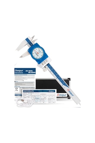 Dasqua 3004-0005 Dijital Ekranlı Saatli Kumpas 0-150mm Diğer