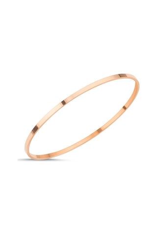 14 Ayar Altın Kibrit Çöpü Bilezik - 7 Gram / Rose