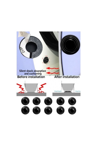 Araba Kapı Darbe Ve Ses Emici Kapı Kaput Bagaj Çarpma Önleyici