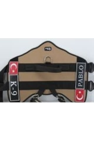 Mg Tasma K9 Göğüs ve Sırt Tasması Kahverengi