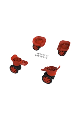 Keo-plus Abs Valiz Tekerleği Çift Teker Turuncu Renk Altın