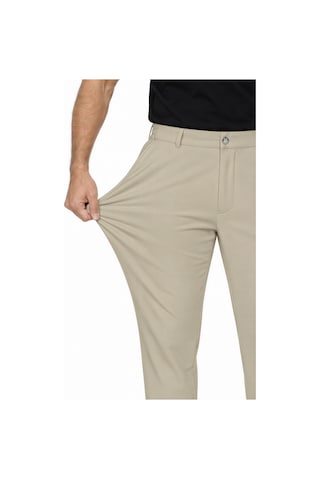 Goffra Erkek Flexon Ultra Esnek Relaxed Beli Lastikli Jogger Pantolon Taş