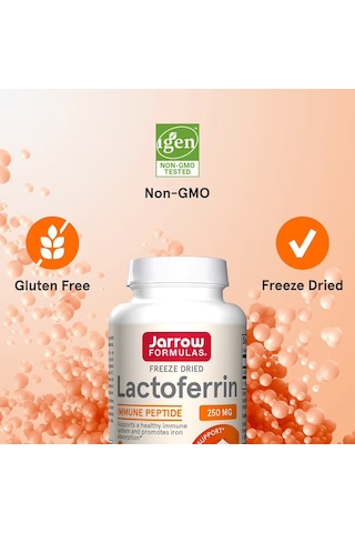 Lactoferrin 250 Mg 60 Capsules - Non Gmo - Gluten Free