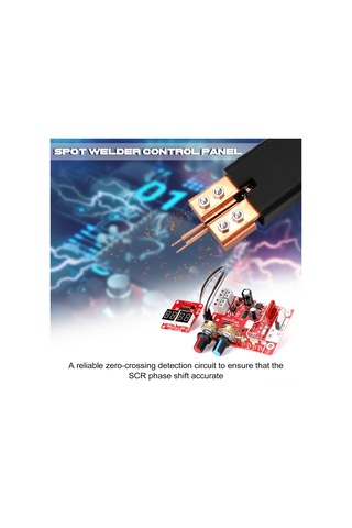 Xindoker 100a Nümerik Göstergeklı Pulslu Nokta Kaynak Makinesi Kontrol Kartı - Zaman Ve Akım Ayarlanabilir Dıy Mikrodenetleyici Tabanlı