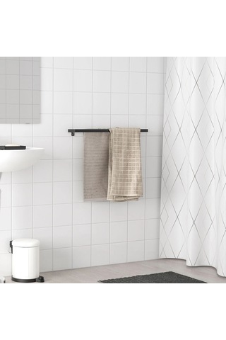 Ikea Skogsvıken Havluluk 60 X 10 Cm Siyah