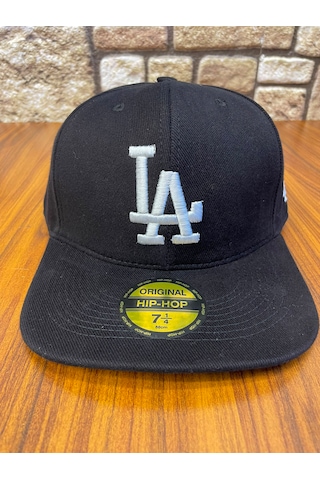 Hamze La Los Angeles Hiphop Snapback Rapper Baseball Drip Şapka Cap Siyah - Beyaz