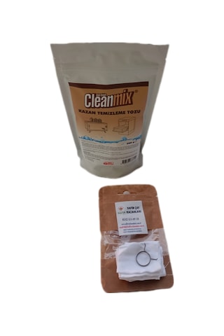 Çay Kazanı Organik Kireç Temizleme Tozu 500 Gr+ Musluk Bezi 1 Pkt