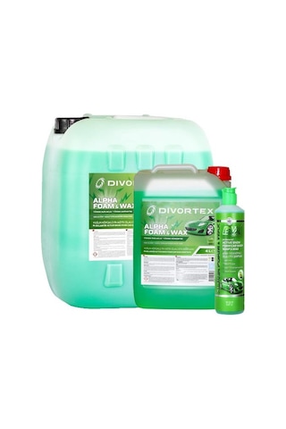Divortex Alpha Foam Ph Nötr Cilalı Oto Şampuanı 4 Lt.