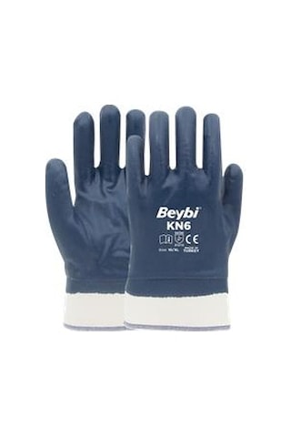 Beybi Kn6 10 Beden 12li Petrolcü Eldiveni 3121x Şardonlu