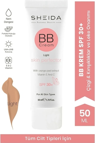 Sheida BB Cream SPF30 Light