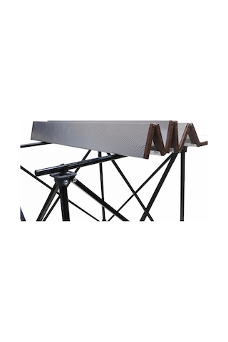 Gray Wolf Alüminyum Katlanır Kamp Masası Açık Gri Antrasit