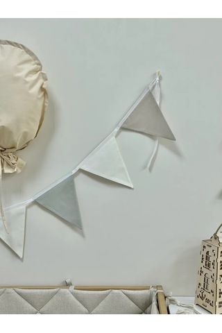 Mamibro Kumaş Bayraklı Işık Zinciri 166725422 Çok Renkli