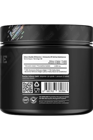 Kingsize Nutrition Tri-creatine Malate 180 Tablet