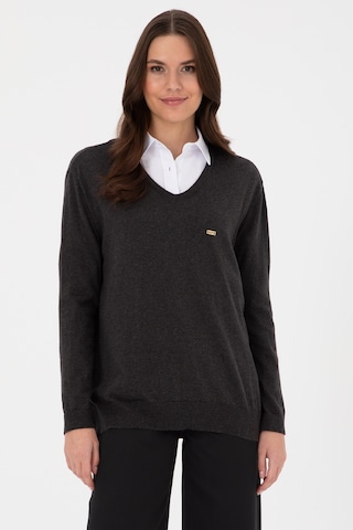 U.S. Polo Assn. U.s. Polo Assn. Kadın Antrasit Kazak /triko 50313598-vr006